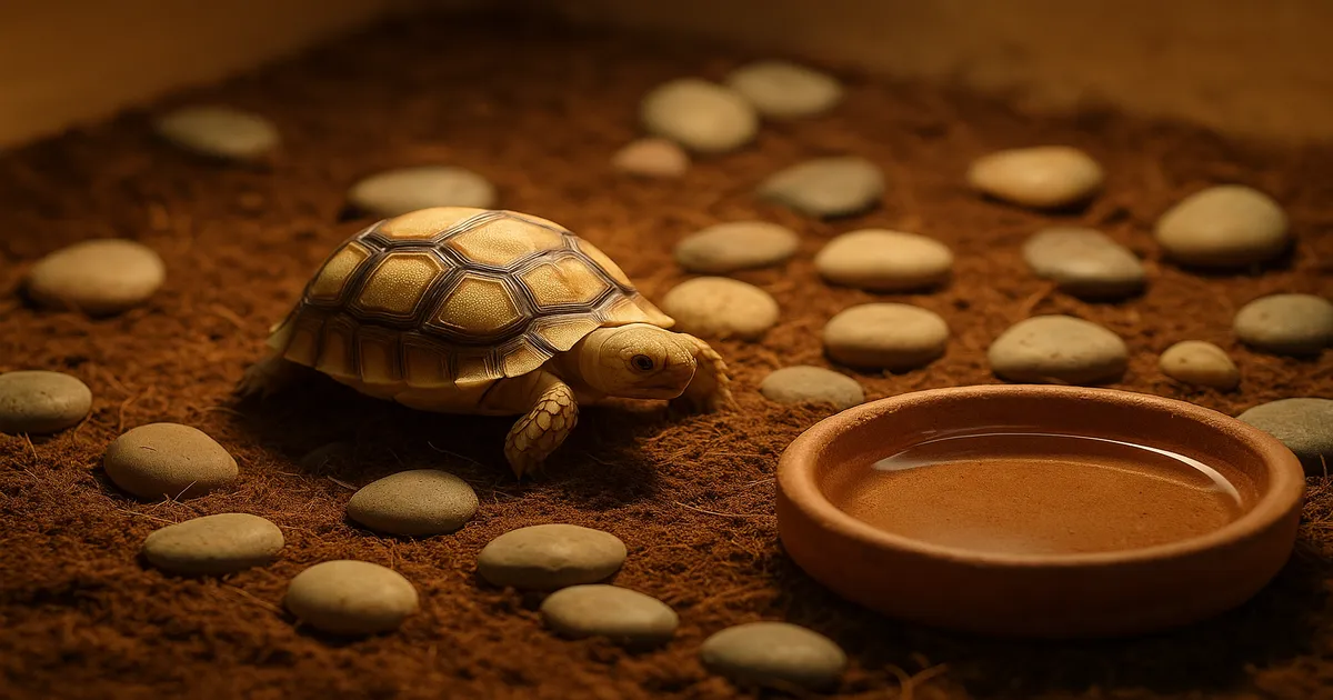 How to Care for Sulcata Tortoise Hatchlings