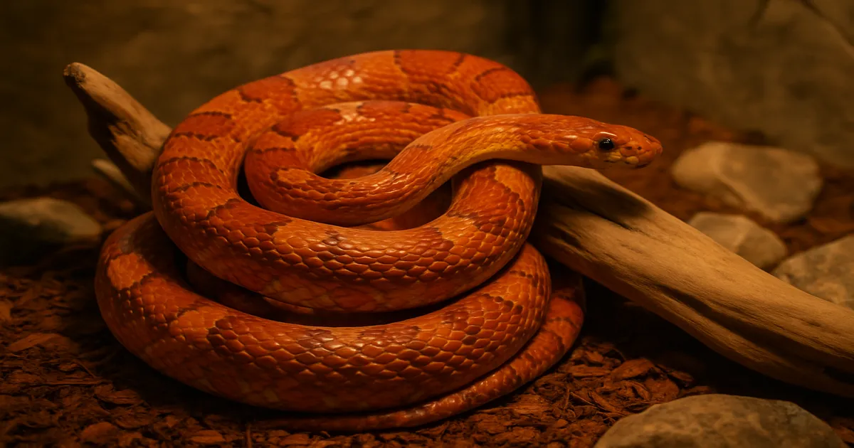 How to Help a Corn Snake with Stuck Shed
