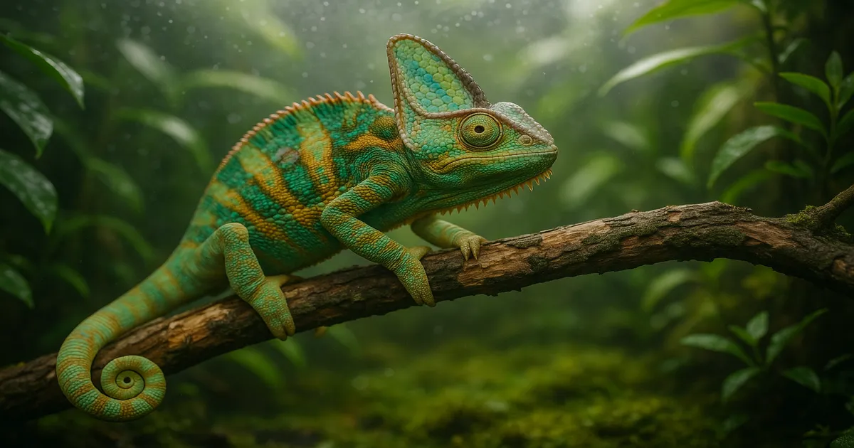 How to Help a Veiled Chameleon Shed Safely