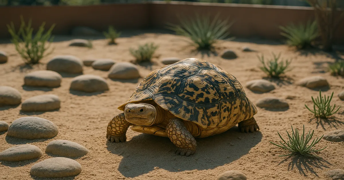 How to Take Care of a Leopard Tortoise: Complete Guide