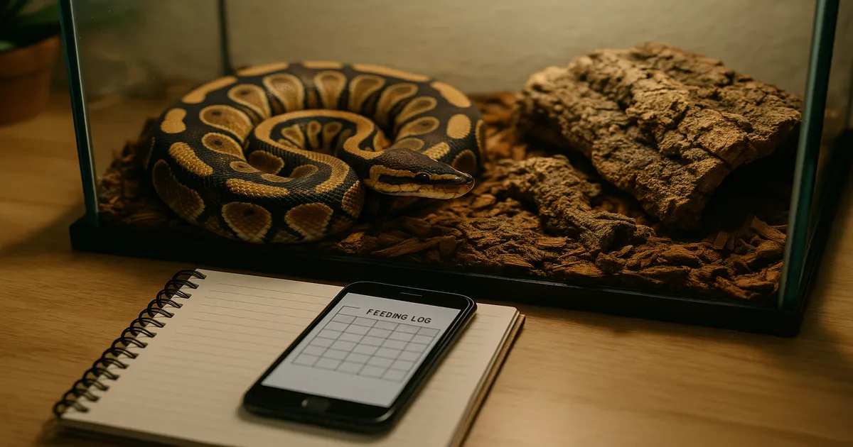 Snake Feeding Tracker: Logs, Apps & Tips for Keepers